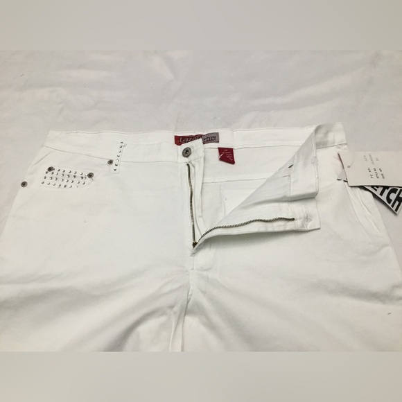 Laser jeans Stylish White Women's Flare Pants - Picture 12 of 16